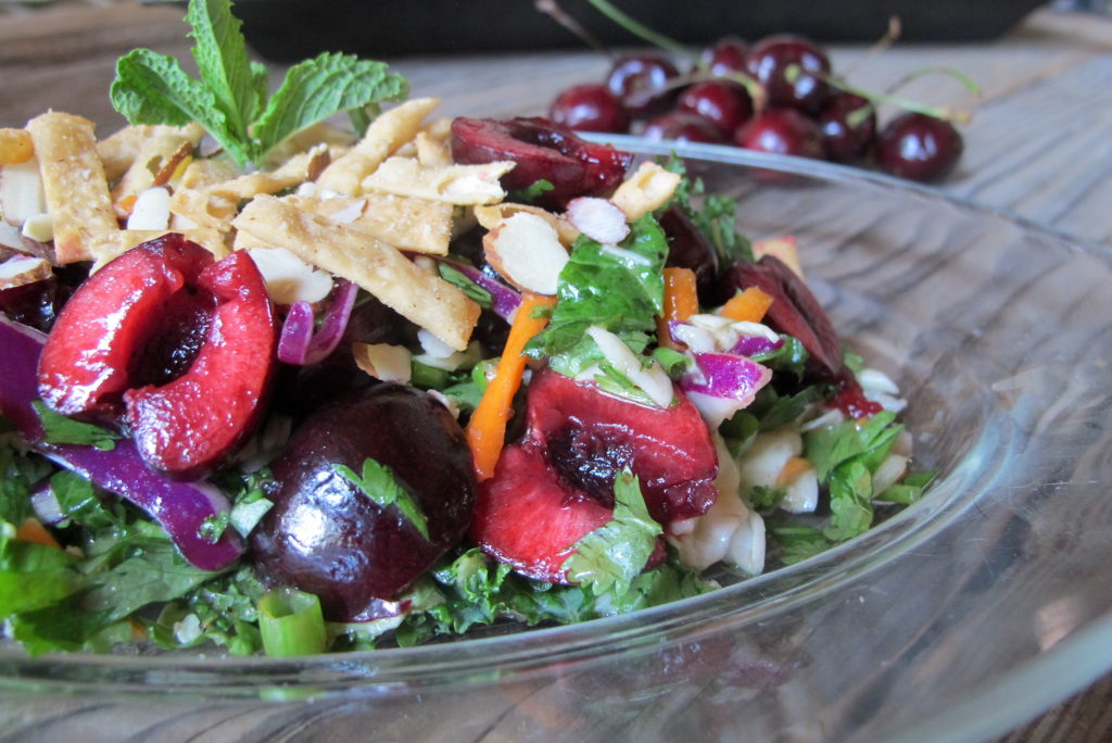 Thai Cherry Basil Salad