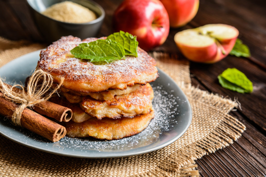 Apple Ring Pancakes