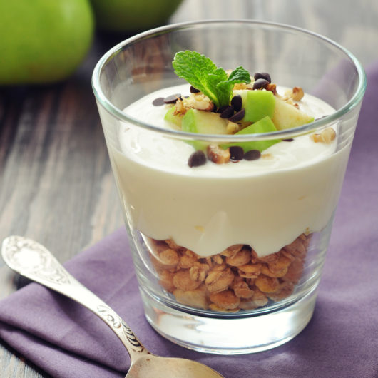 Fresh Apple Breakfast Parfait