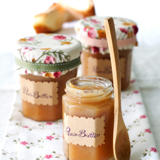 Vanilla Spiced Pear Butter